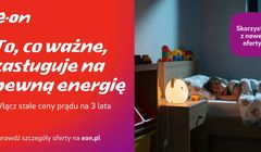 E.ON promuje "pewną energię z gwarancją"