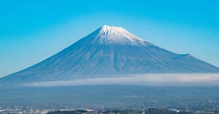 Mount Fuji bez śniegu w październiku. Pierwszy raz od 130 lat