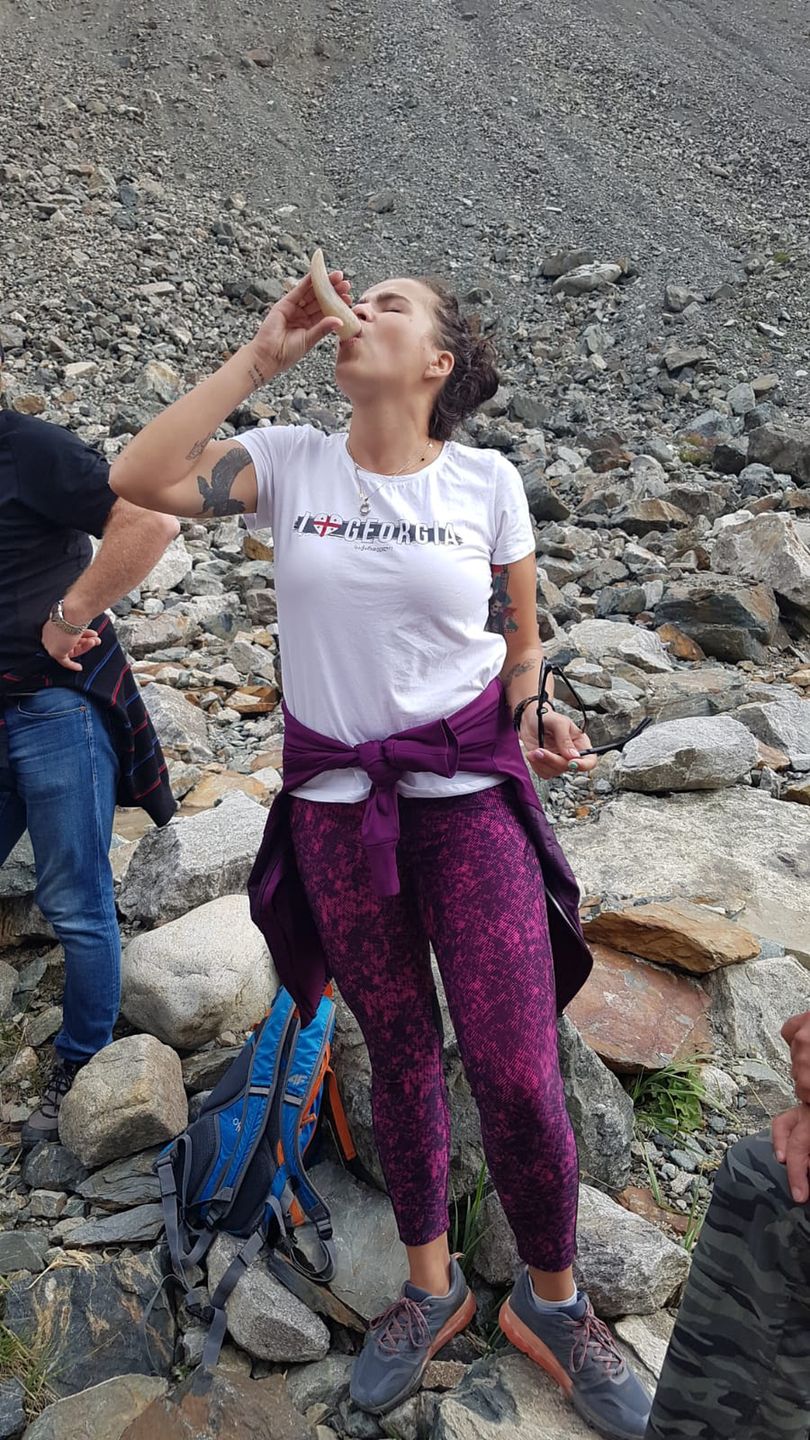 Czacza pita z rogu