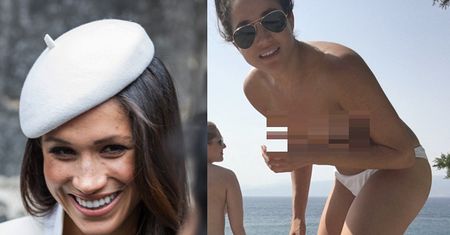 Wyciekł film z PÓŁNAGĄ Meghan Markle! Pałac Kensington: "To fałszywe zdjęcia"