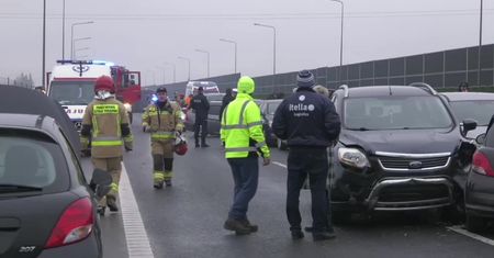 Potężny karambol pod Kielcami. Uwaga objazdy!