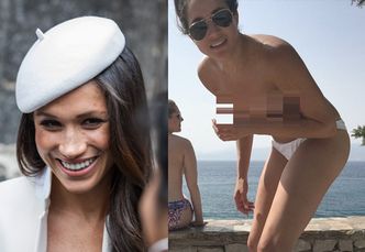 Wyciekł film z PÓŁNAGĄ Meghan Markle! Pałac Kensington: "To fałszywe zdjęcia"