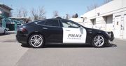 Policyjna Tesla zgasła podczas pościgu. Zabrakło prądu