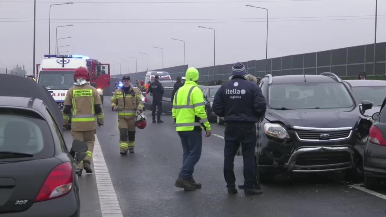 Potężny karambol pod Kielcami. Uwaga objazdy!