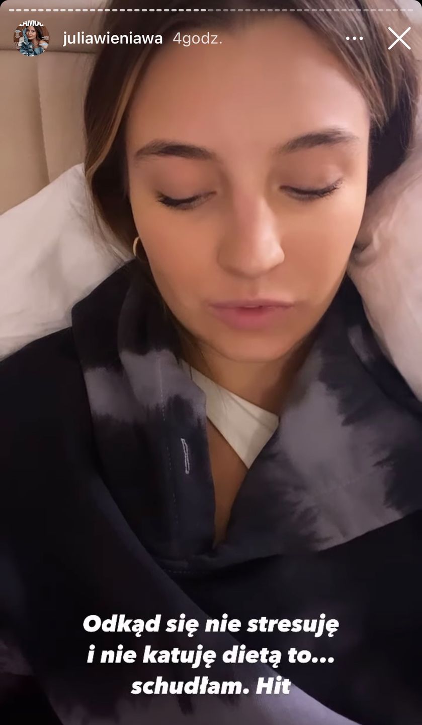 Julia Wieniawa o diecie