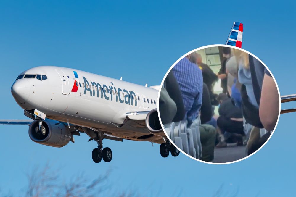 Awantura w samolocie American Airlines 