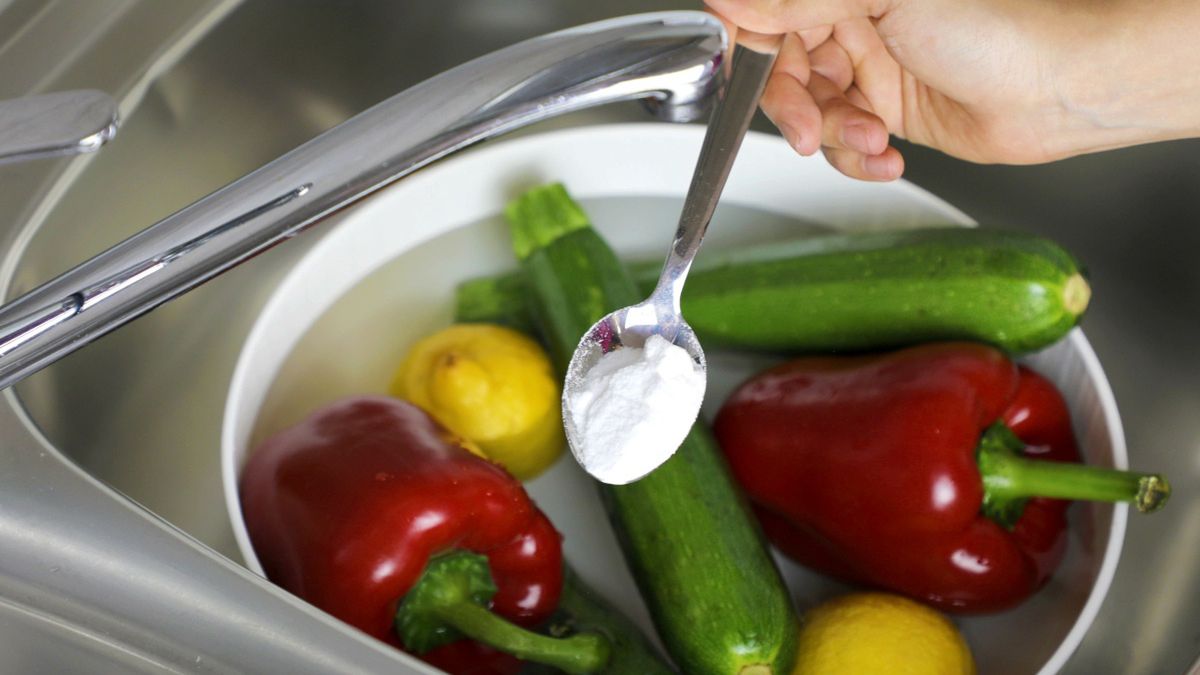 Mycie owoców i warzyw sodą