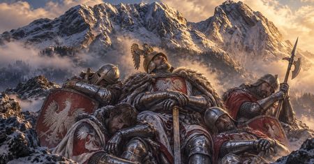 Całe wojsko śpi pod polskimi górami. Czeka na jedno słowo