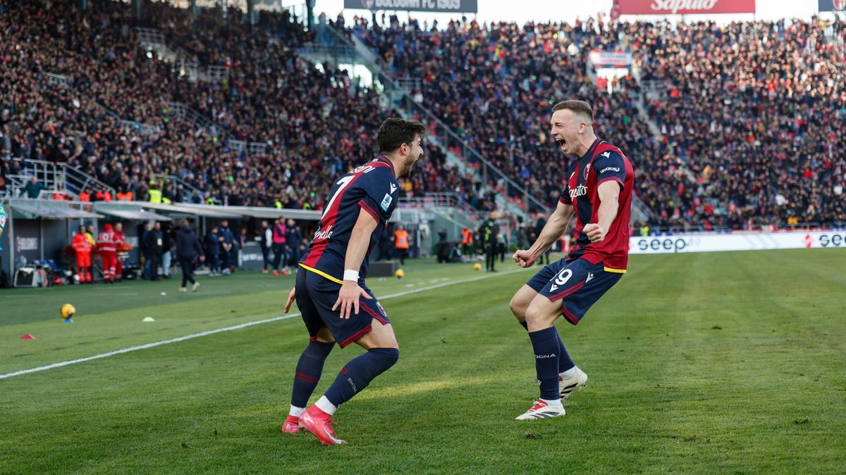 PAP/EPA / Serena Campanini / Mecz Serie A: Bologna FC - Cagliari Calcio