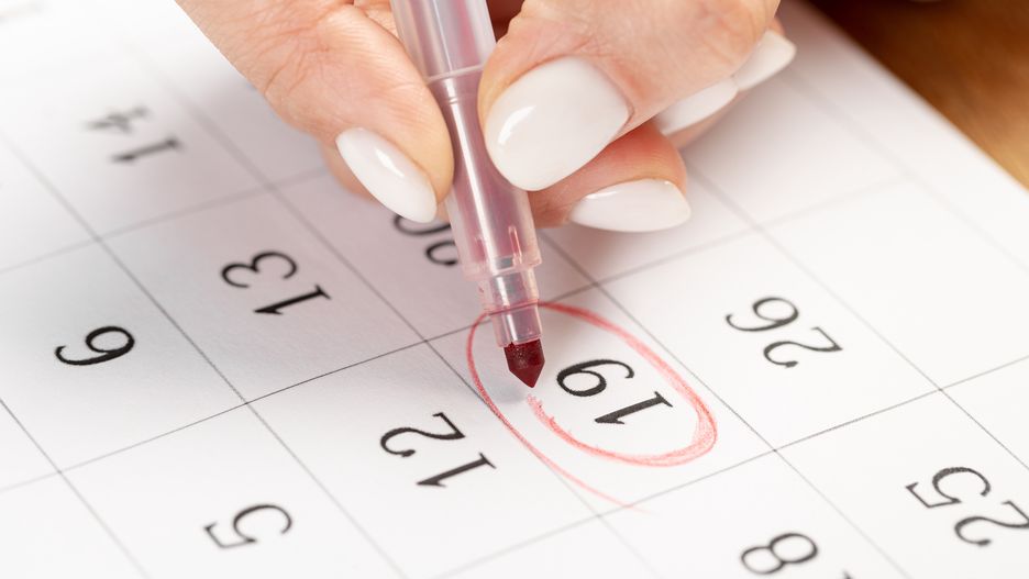 female hand marking with a red pen on a calendar circles the day, deadline concept
female hand marking with a red pen on a calendar circles the day, deadline concept
closeup, important, circle, woman, background, marker, day, white, writing, remember, new, year, number, week, schedule, appointment, person, reminder, red, diary, office, organizer, agenda, table, mark, date, holiday, one, female, plan, business, planner, page, meeting, top, calendar, planning, month, event, document, paper, hand, work, time, memo, note, deadline, pen