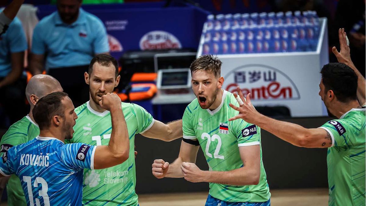 Materiały prasowe / Volleyball World / Reprezentacja Słowenii w Lidze Narodów w 2025 roku
