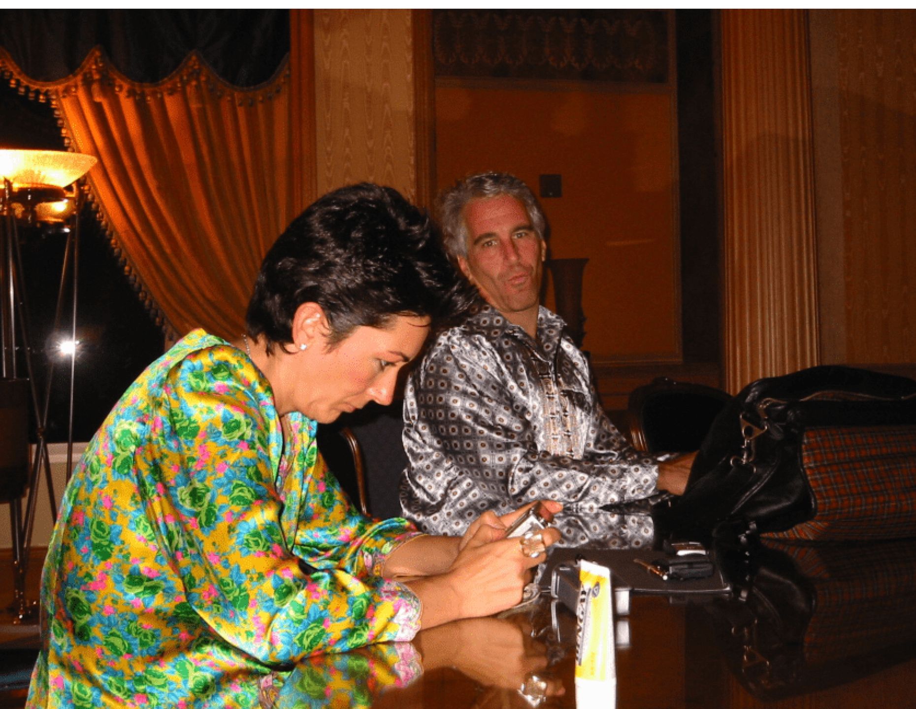 Jeffrey Epstein and Ghislaine Maxwell 