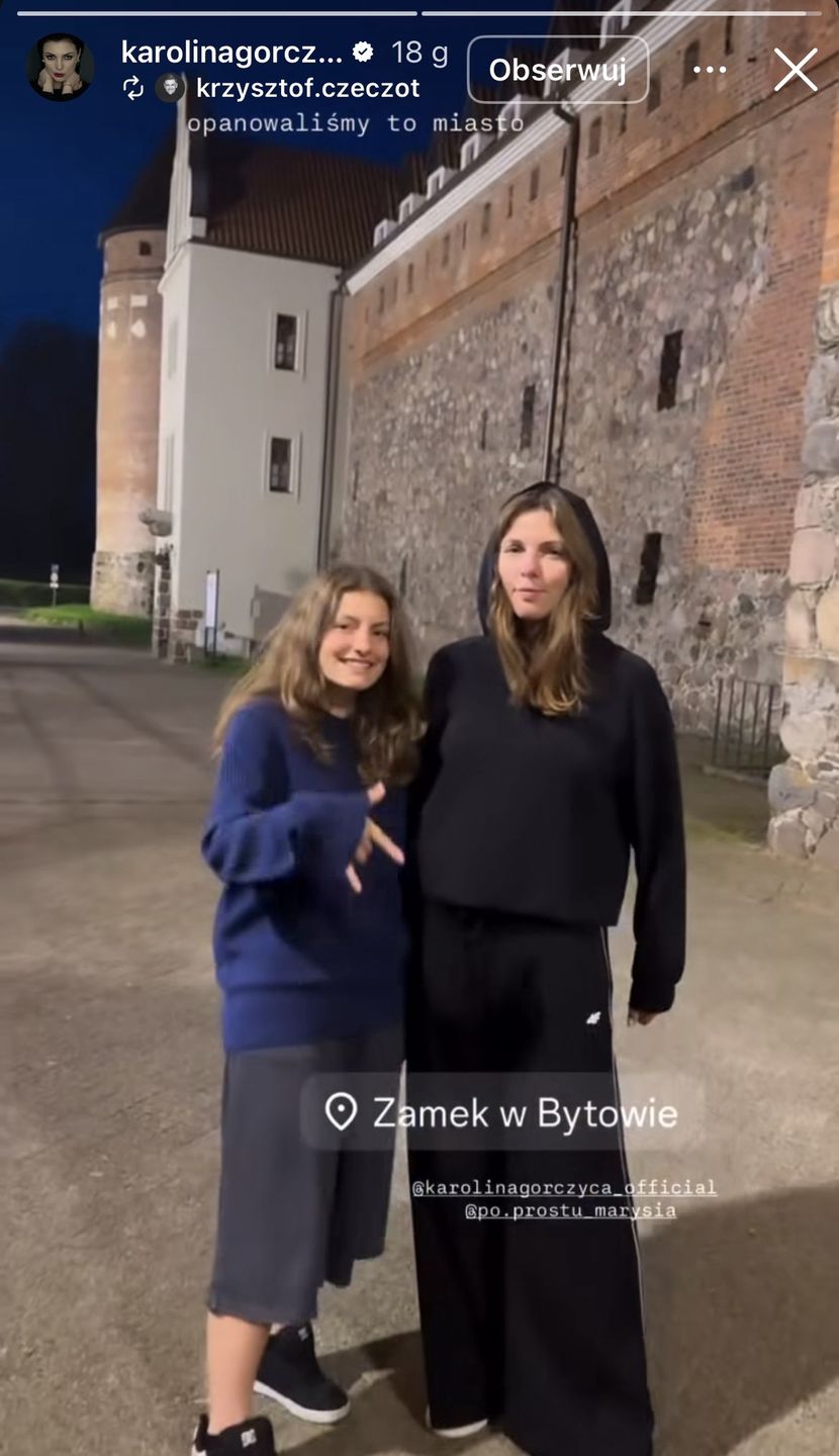 Karolina Gorczyca z córką