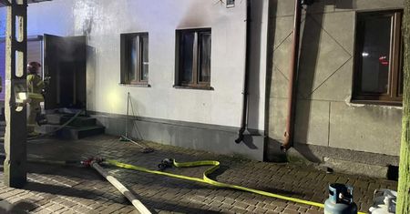 Kobieta w ciężkim stanie po pożarze w Drobinie