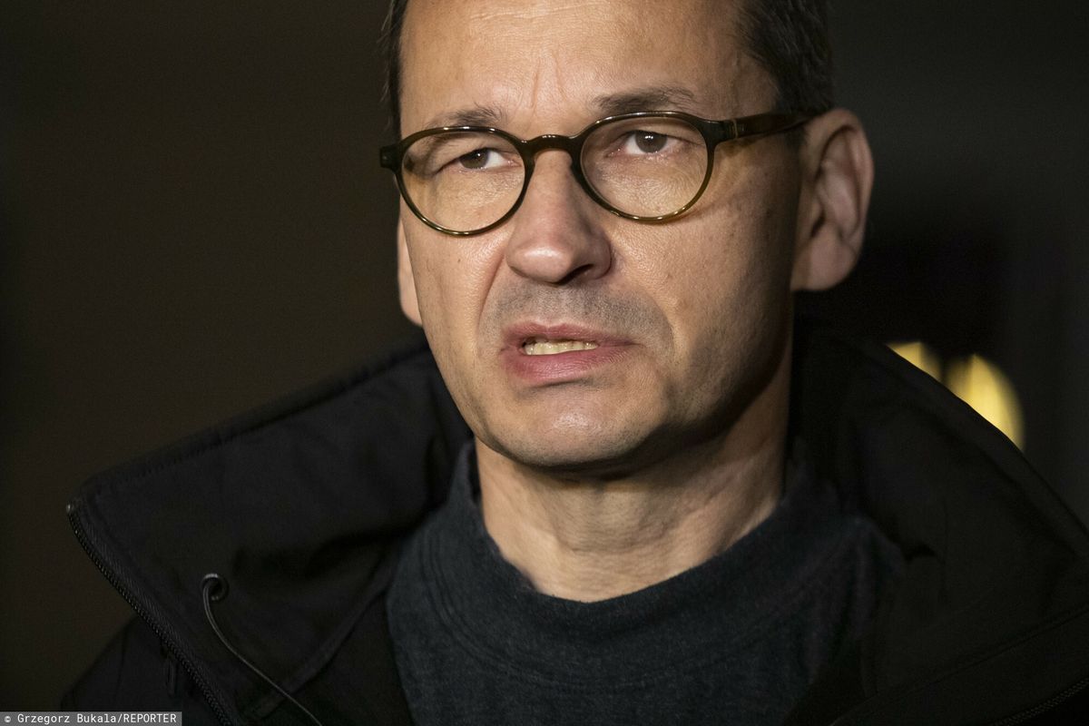 Premier Mateusz Morawiecki apeluje, by nie wchodzić do Odry