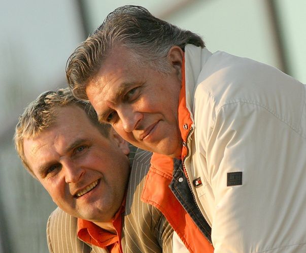 Mirosław Stasiak (L) i Antoni Ptak (P) / fot. Michal Tulinski/Forum