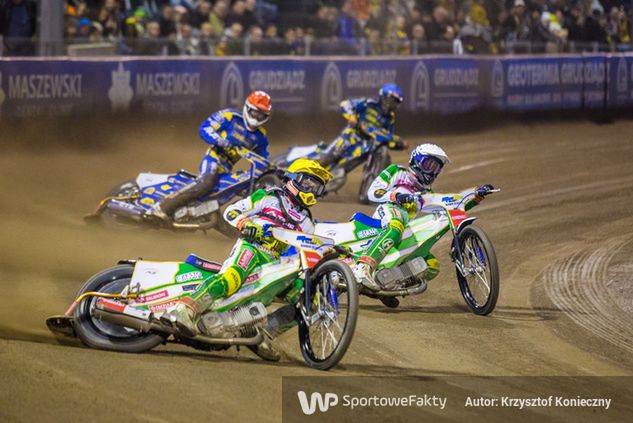 Leon Madsen i Maksym Drabik byli bardzo dobrze dysponowani w Grudziądzu