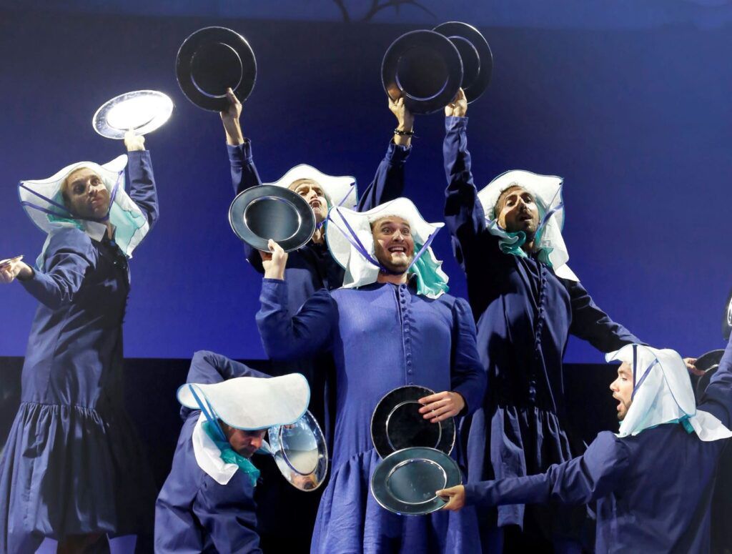 Andrzej Filończyk jako Rimbaud w „Hrabim Ory” w Pesaro © Amati Bacciardi Rossini Opera Festival