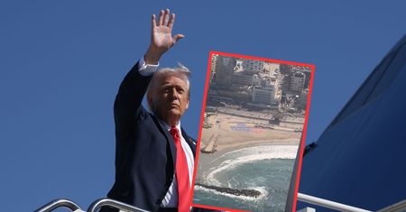 Tak przywitano Trumpa w Izraelu. Nagranie z Air Force One