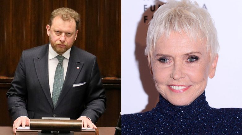 Ewa Błaszczyk komplementuje Łukasza Szumowskiego