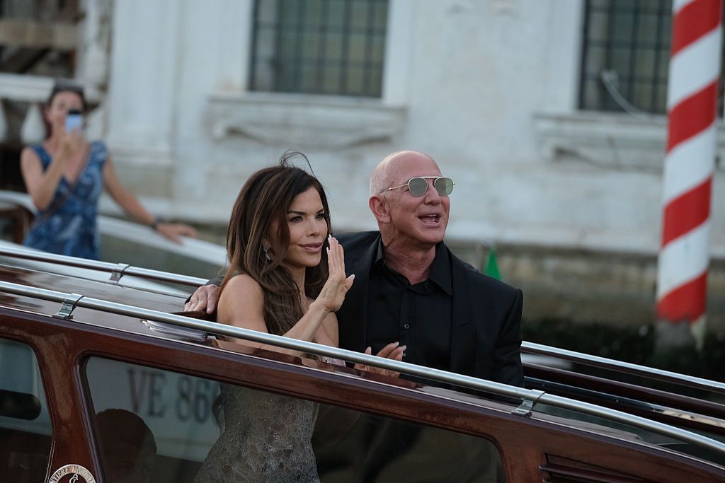 Jeff Bezos i Lauren Sánchez