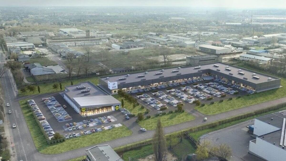Wizualizacja Smart Park Lublin przy ul. Turystycznej