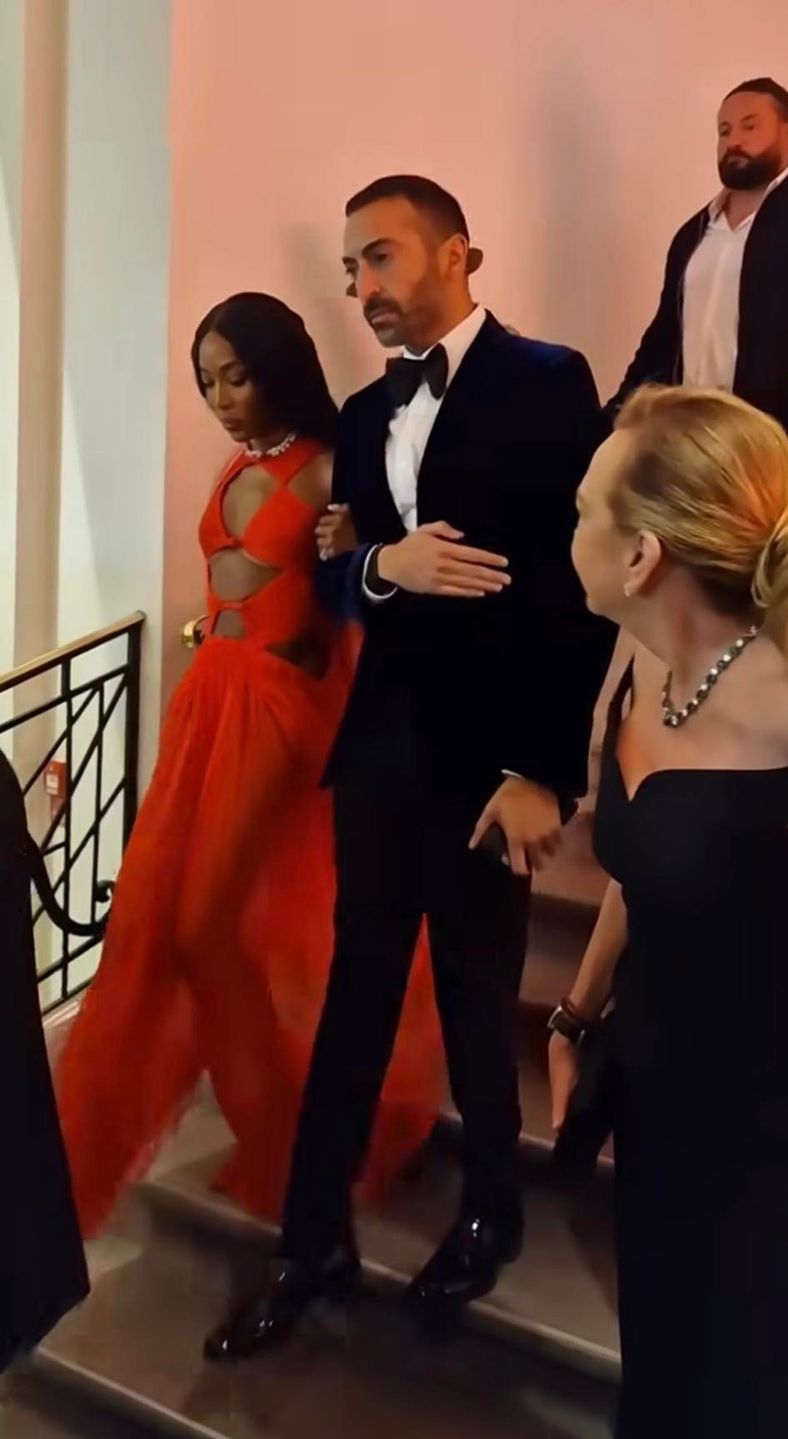 Starcie Robbiego Williamsa i Naomi Campbell na Festiwalu Filmowym w Cannes