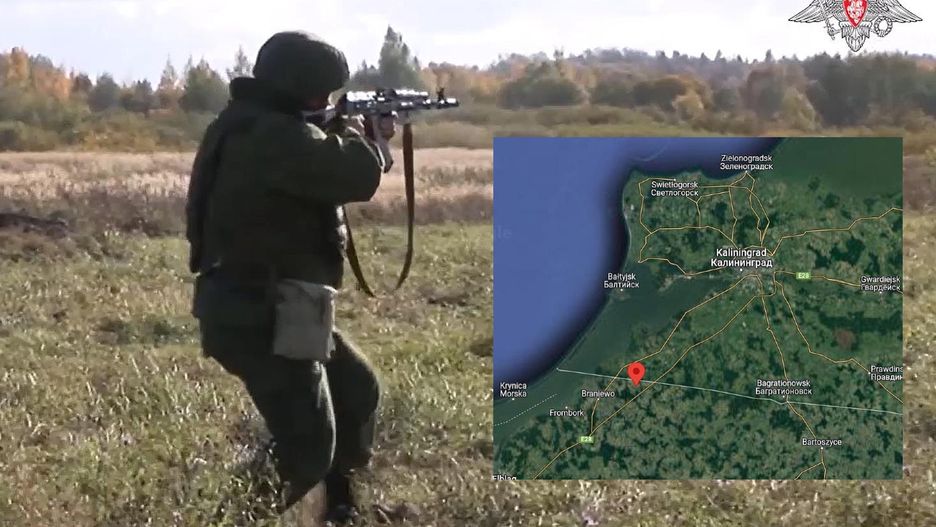 Kaliningrad. Gdy ćwiczą rosyjscy żołnierze, odgłosy strzelaniny słychać po polskiej stronie granicy