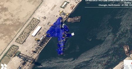 Korea Północna podniosła statek. Niedawno mieli z nim duży problem