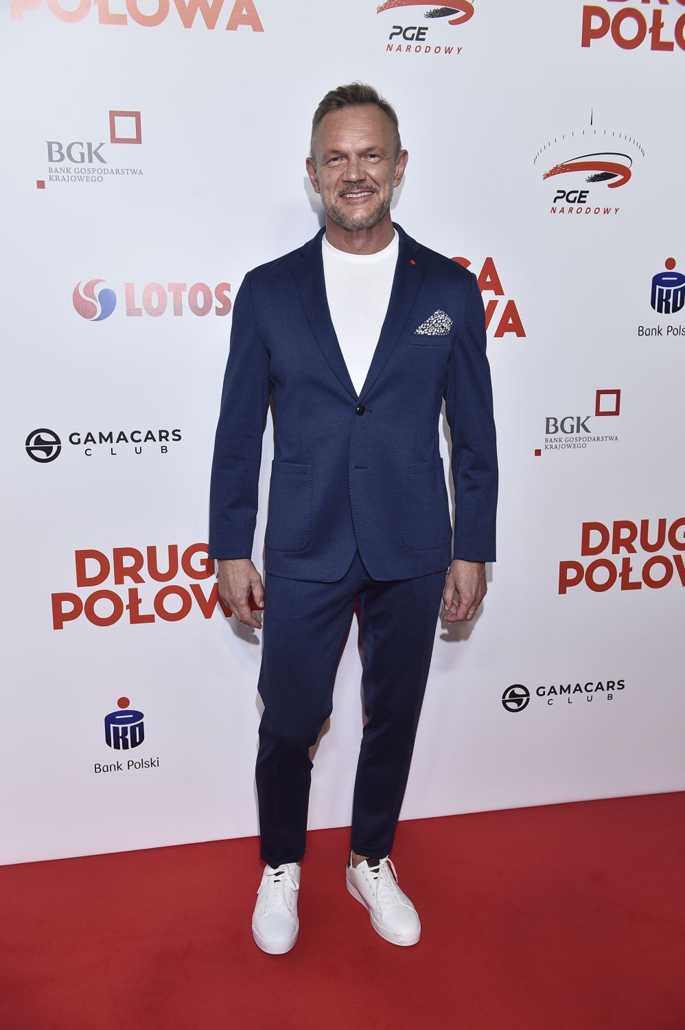 Cezary Pazura - premiera filmu Druga połowa