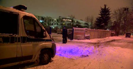 Pożar przyczepy kempingowej w Łodzi. Zginęła jedna osoba