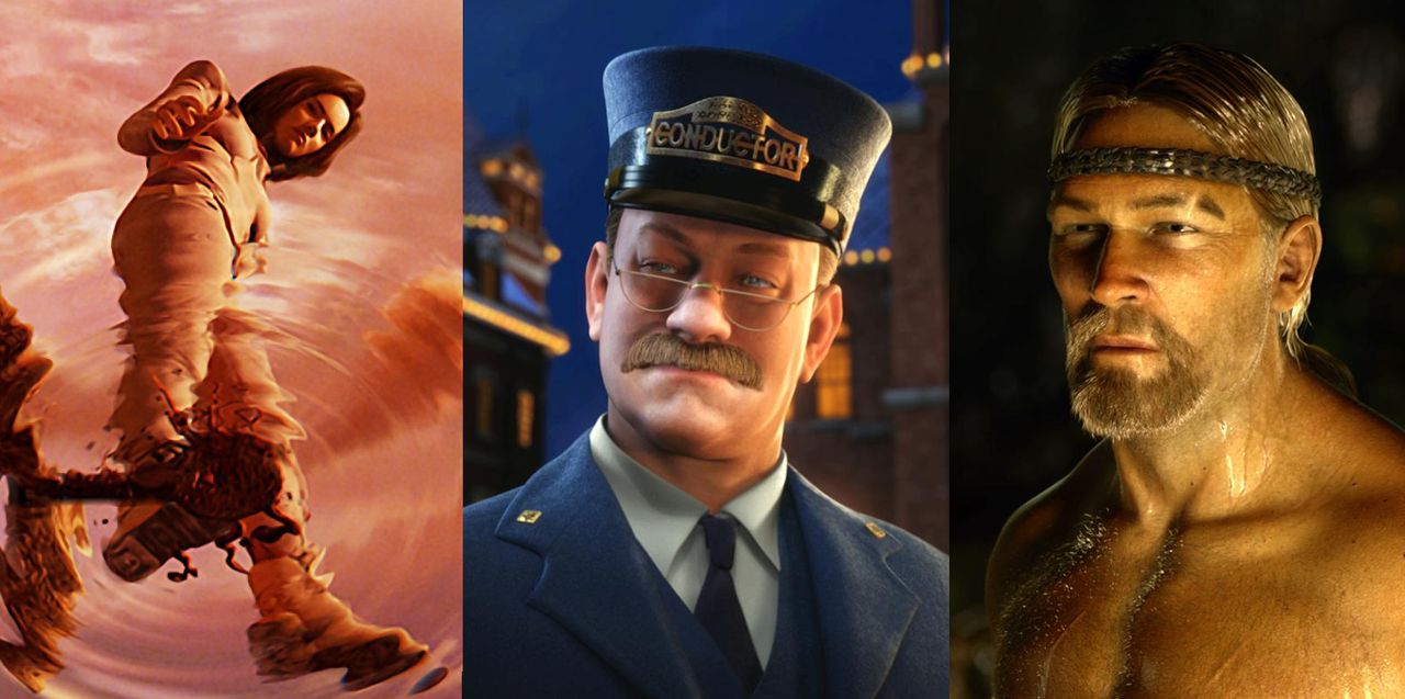 Final Fantasy: The Spirits Within (Square Pictures, 2001) / Polar Express (Warner Bros., 2004) / Beowulf (Paramount / Warner Bros., 2007)