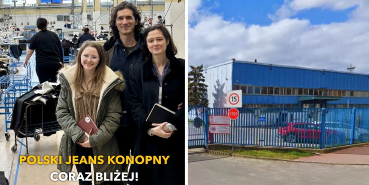 Jeansy z konopi