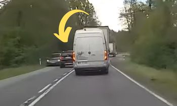 O krok od tragedii. Tak wyprzedzali kierowcy bmw i dacii