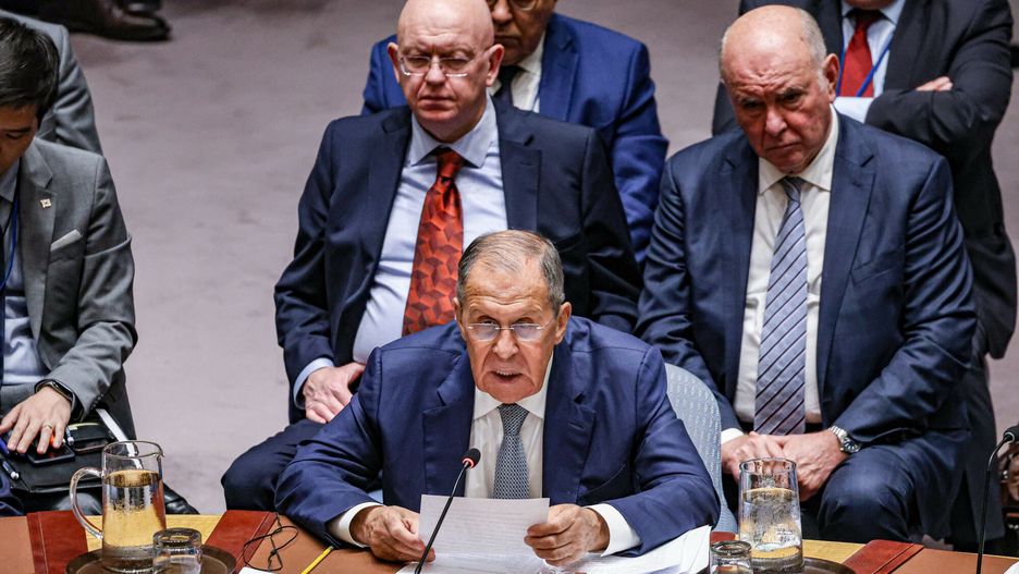 Siergiej Ławrow na sesji Zgromadzenia Ogólnego ONZ