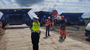 W Jezierzycach wykoleiło się sześć wagonów pociągu towarowego