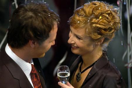 Joanna Brodzik i Paweł Małaszyński