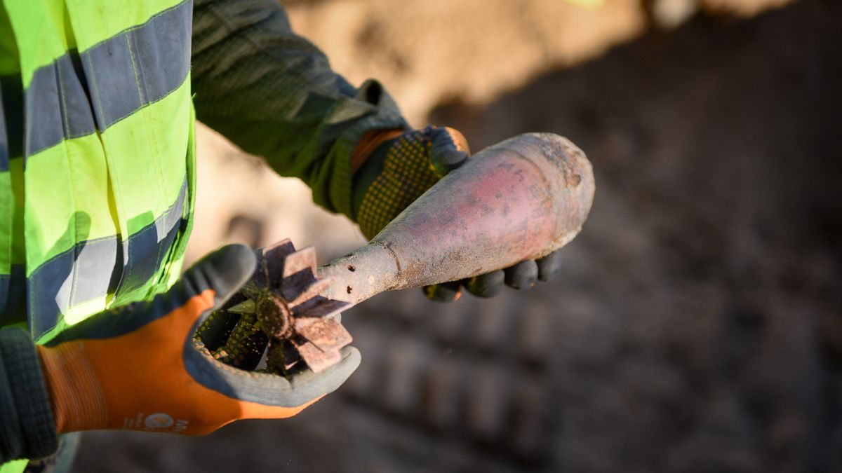 Na terenie planowanej fabryki Tesli znaleziono 7 niewybuchów (zdjęcie poglądowe).