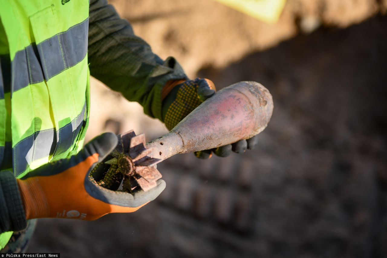 Na terenie planowanej fabryki Tesli znaleziono 7 niewybuchów (zdjęcie poglądowe).