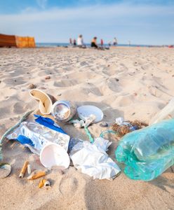 Trójmiejskie plaże toną w śmieciach. Turyści zostawiają na nich kilkaset ton odpadów rocznie