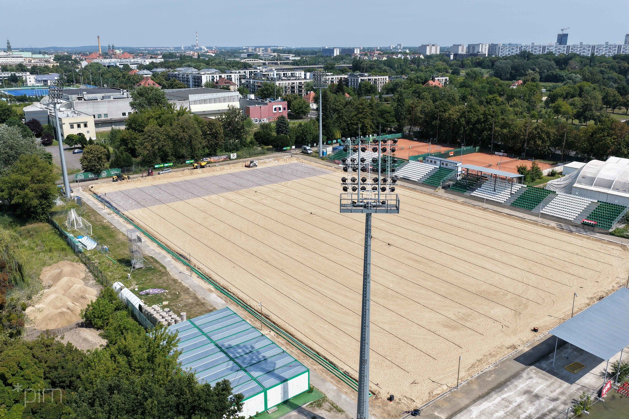 Prace budowlane w "Ogródku" fot. PIM