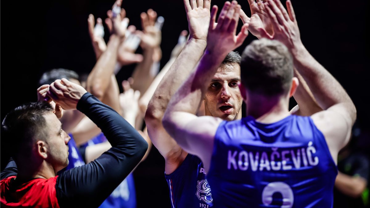Materiały prasowe / FIVB / Reprezentacja Serbii w Lidze Narodów w 2024 roku