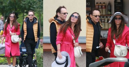 Jacek Borkowski PO RAZ PIERWSZY sfotografowany z narzeczoną! Wybrał się z tajemniczą Jolantą do Sopotu (ZDJĘCIA)