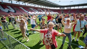 Takiego widoku stadion Widzewa Łódź jeszcze nie widział