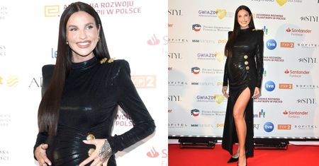 Karolina Gilon gra nogą na gali Gwiazdy Dobroczynności, paradując po czerwonym dywanie w OBCISŁEJ sukni