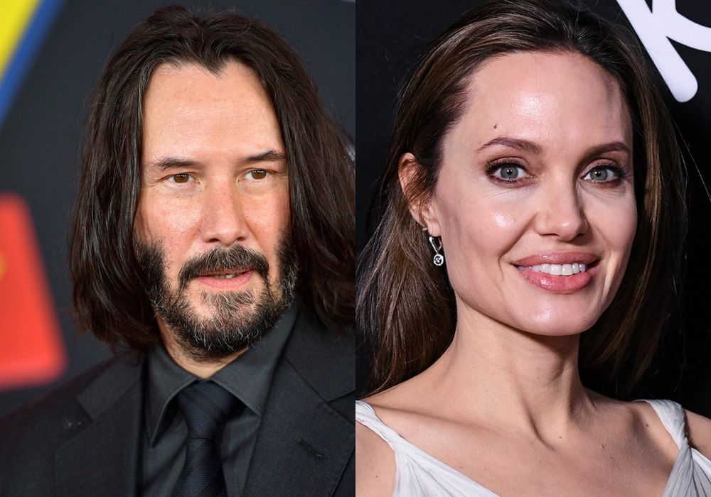 Keanu Reeves romansuje z Angeliną Jolie? Aż huczy od plotek