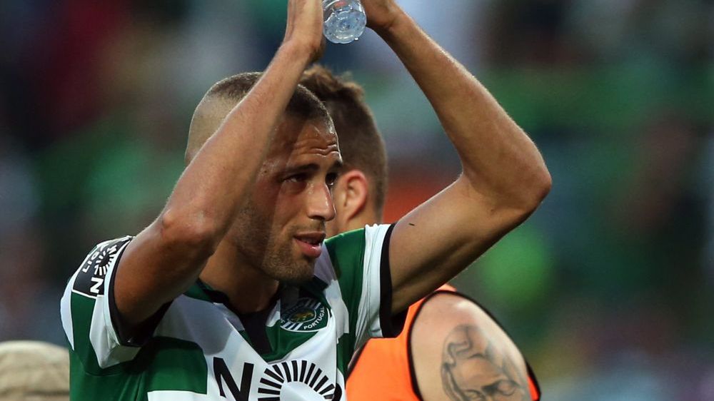 Islam Slimani żegna się z kibicami Sportingu Lizbona