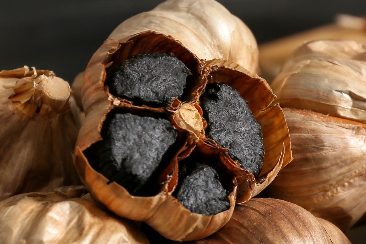 Black garlic holds a lot of flavour within it.