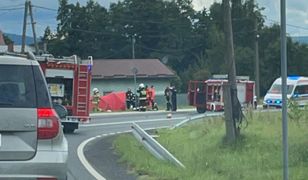 Śląskie. Tragiczny wypadek w Hecznarowicach, nie żyje motocyklista