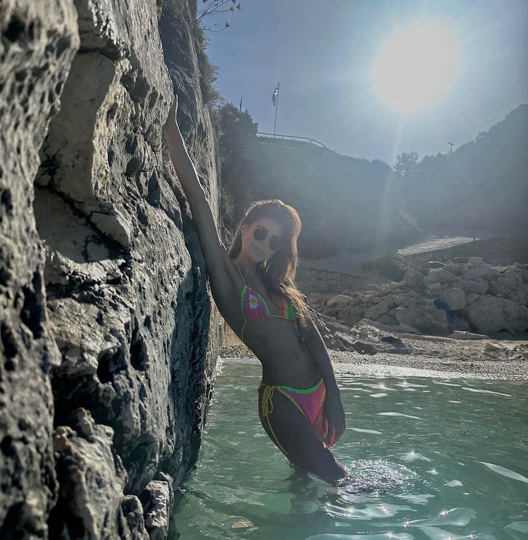 Anna Markowska w szydełkowym bikini